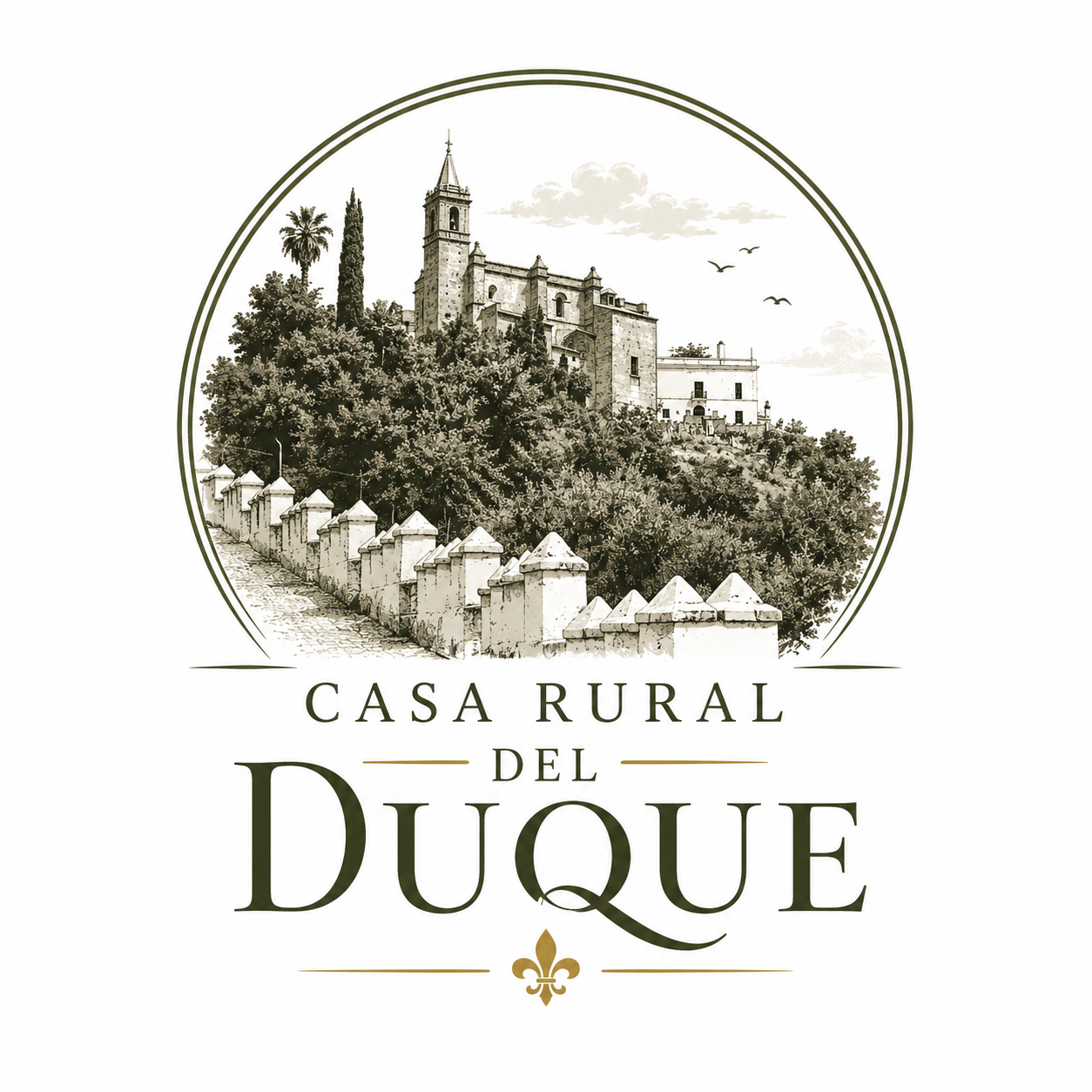 logo casa rural del duque logo casa rural del duque
